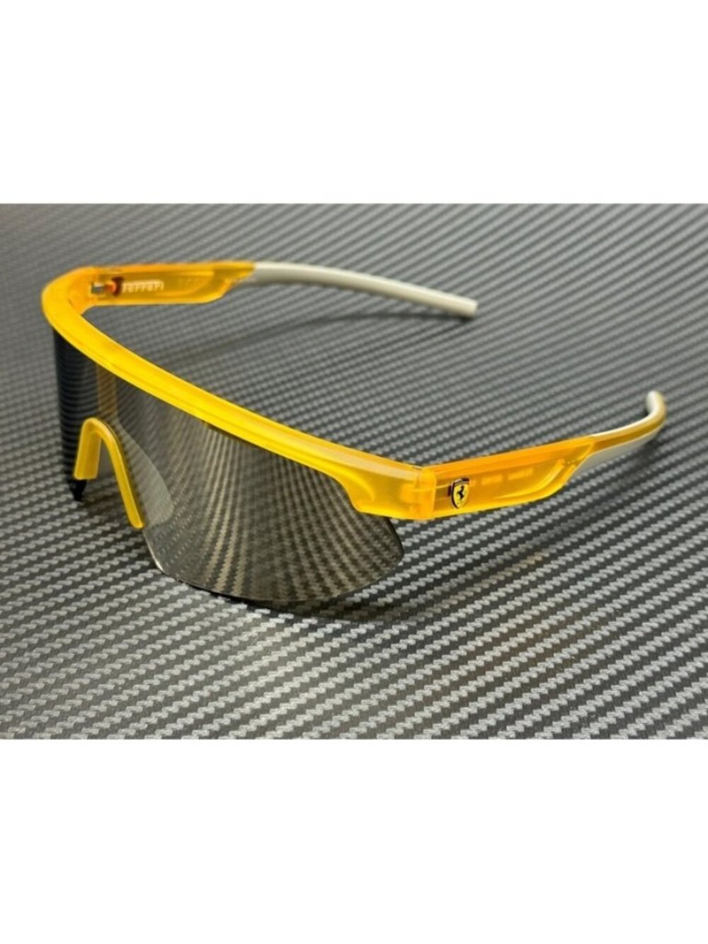 New Ferrari Men Matte Yellow Sunglasses 70-20-130